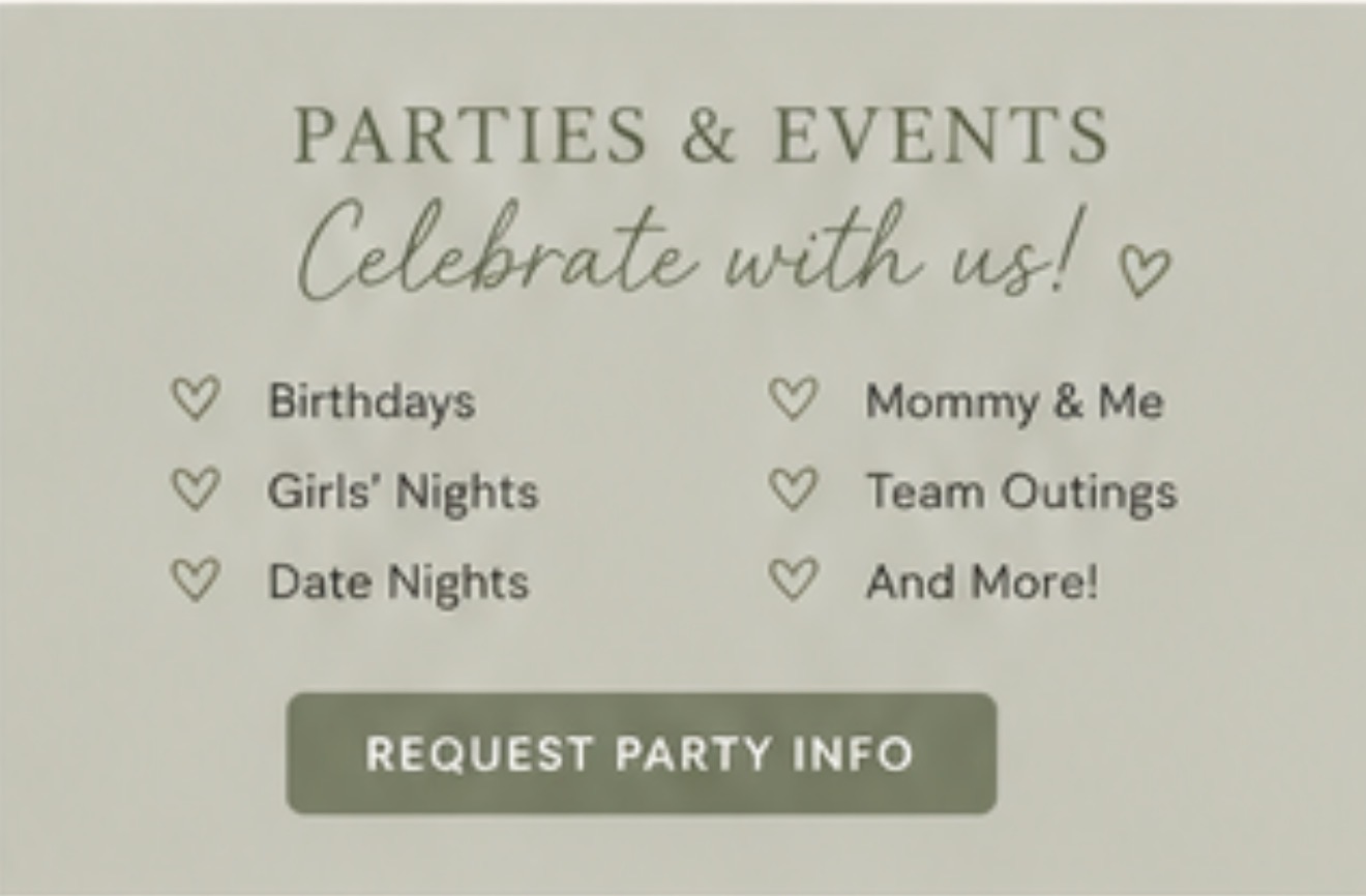 Parties and events flyer